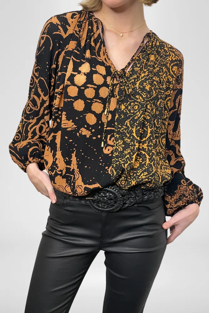 Spliced Blouse By Pixi Carnival