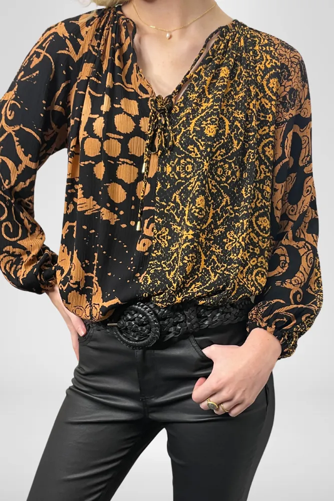 Spliced Blouse By Pixi Carnival