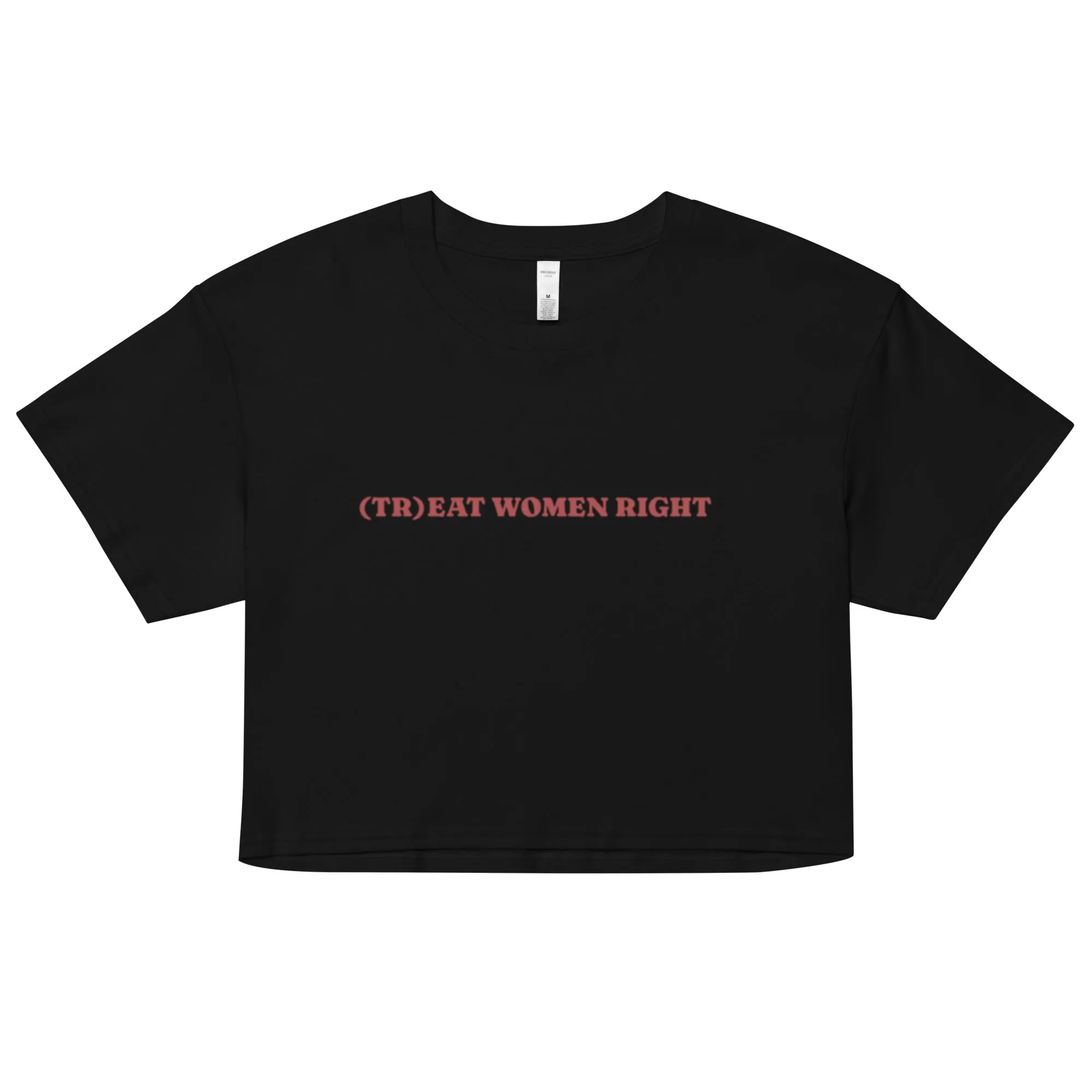 (Tr)eat Women Right crop top