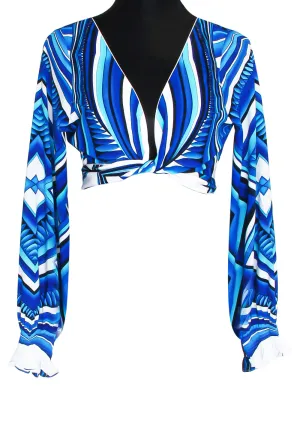 Tribal - Panacea Crop Top (Off-White)