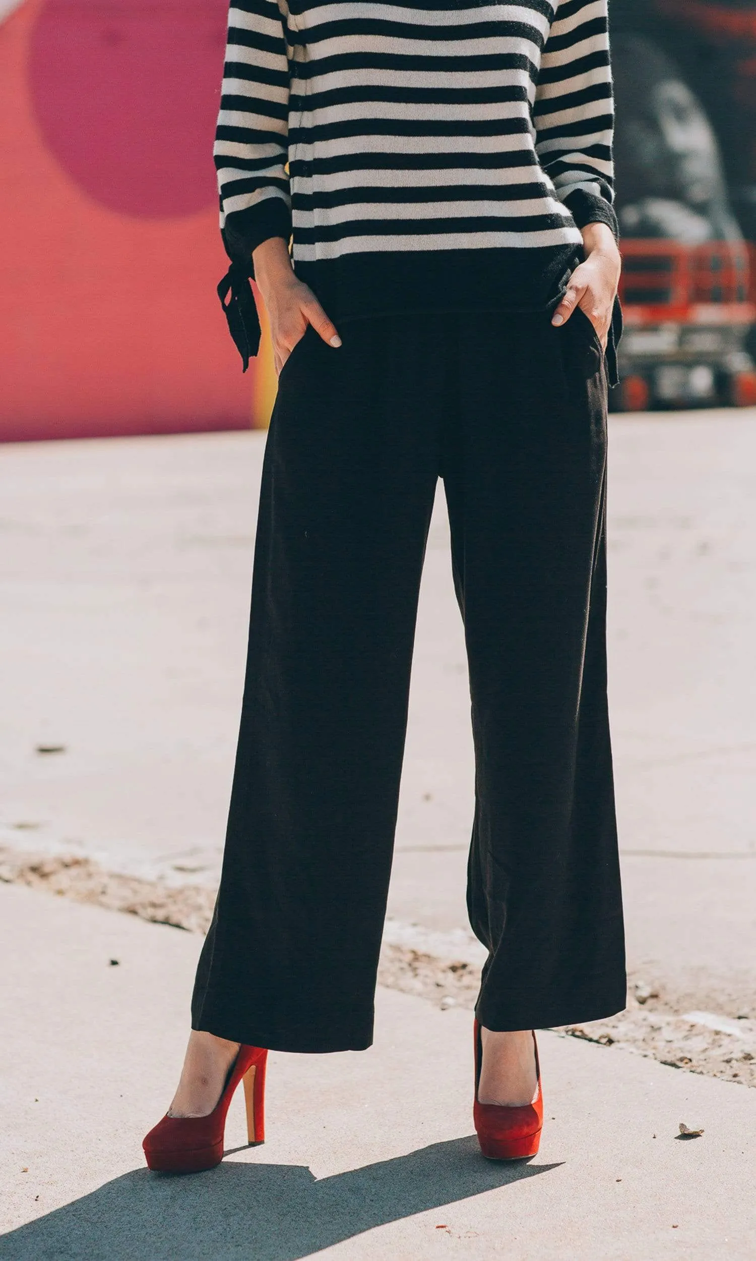 Velvet by Graham & Spencer Paris Wide Leg Pant
