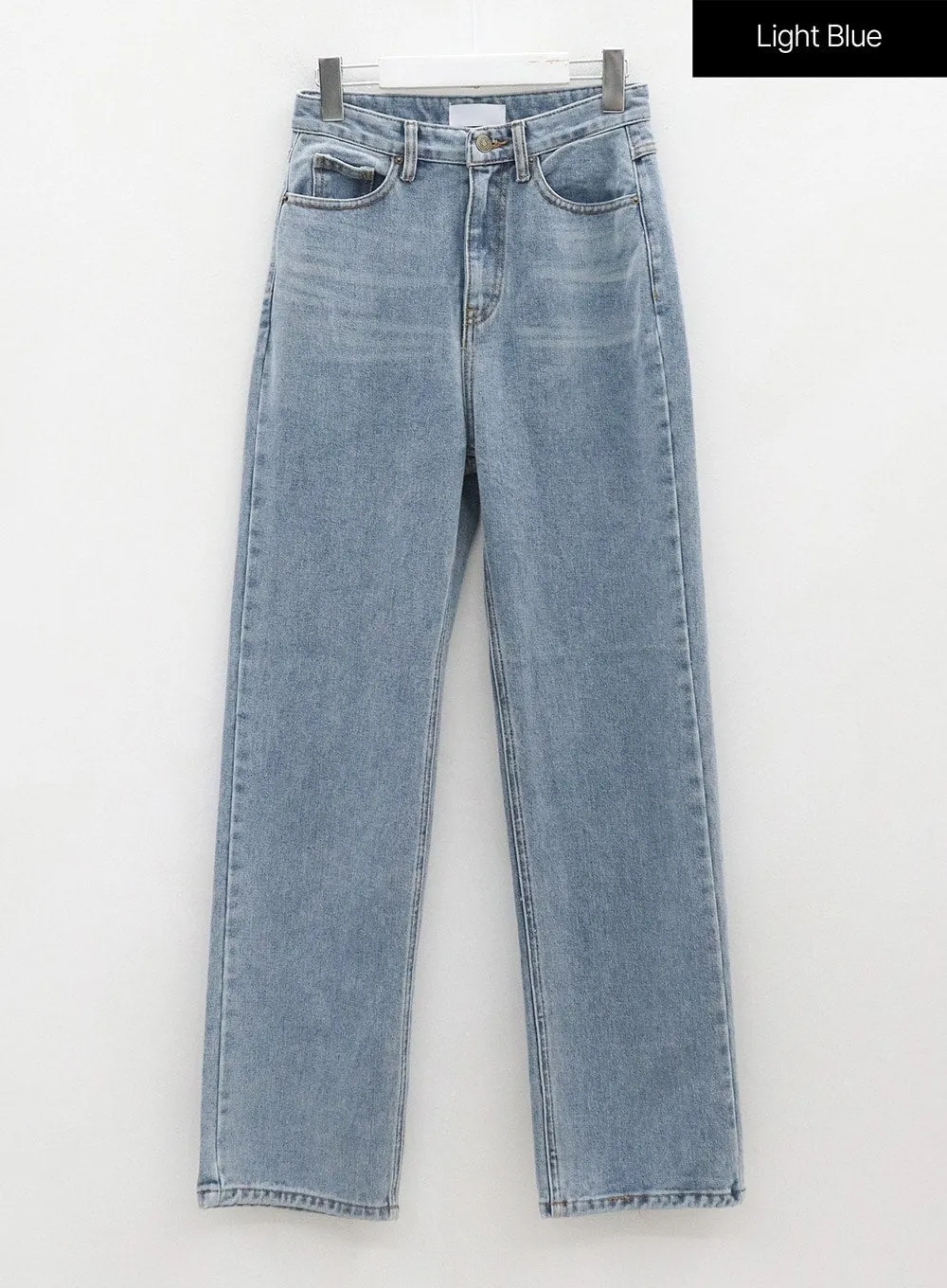 Washed Light Blue Maxi Jeans OS01