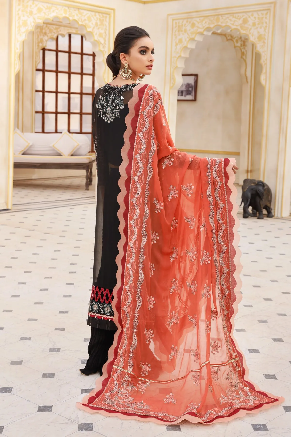 Xenia Pareesia Embroidered Chiffon Collection Chapter 2 – SHAAM