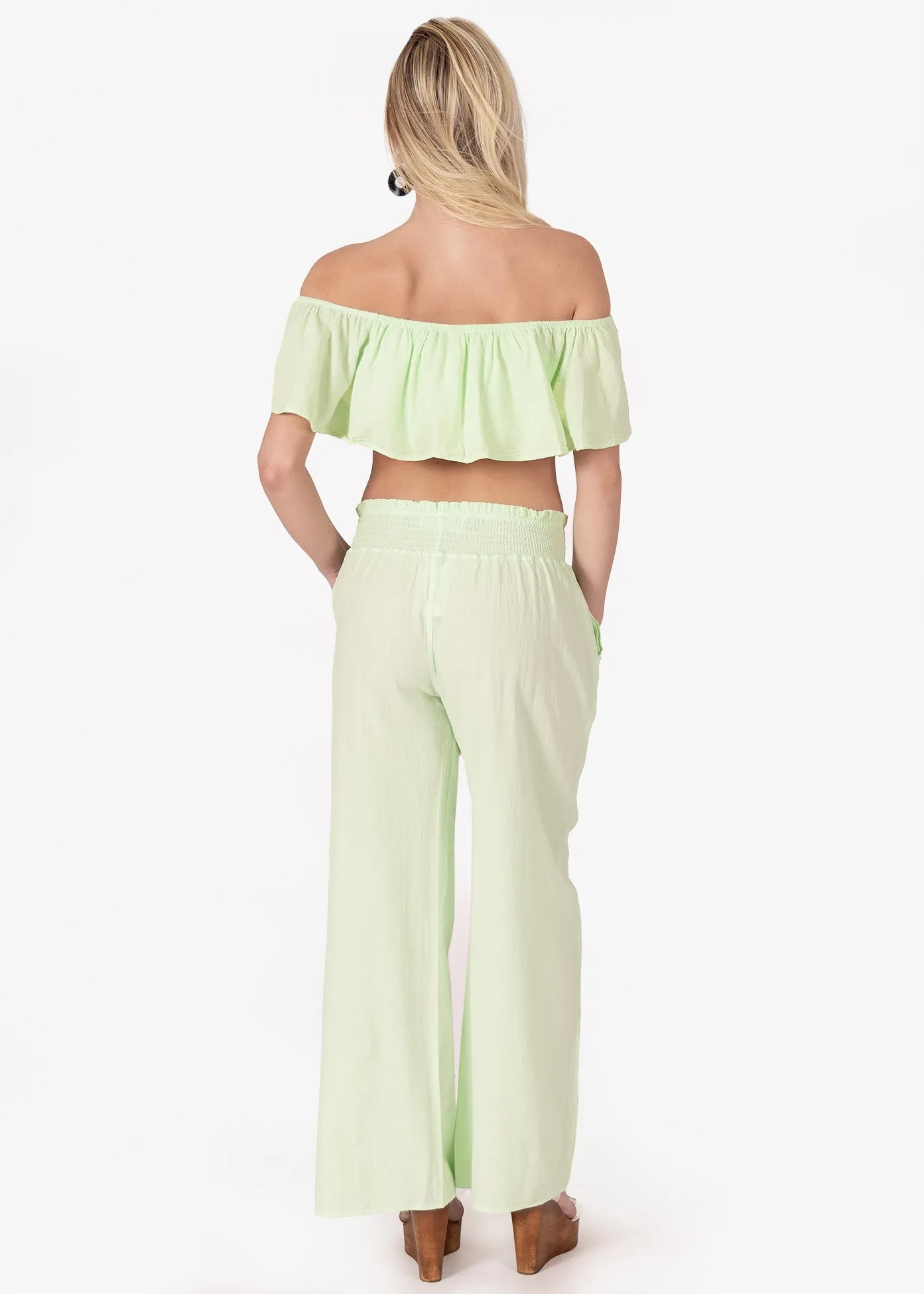 'Ximena' Wide Leg Pants