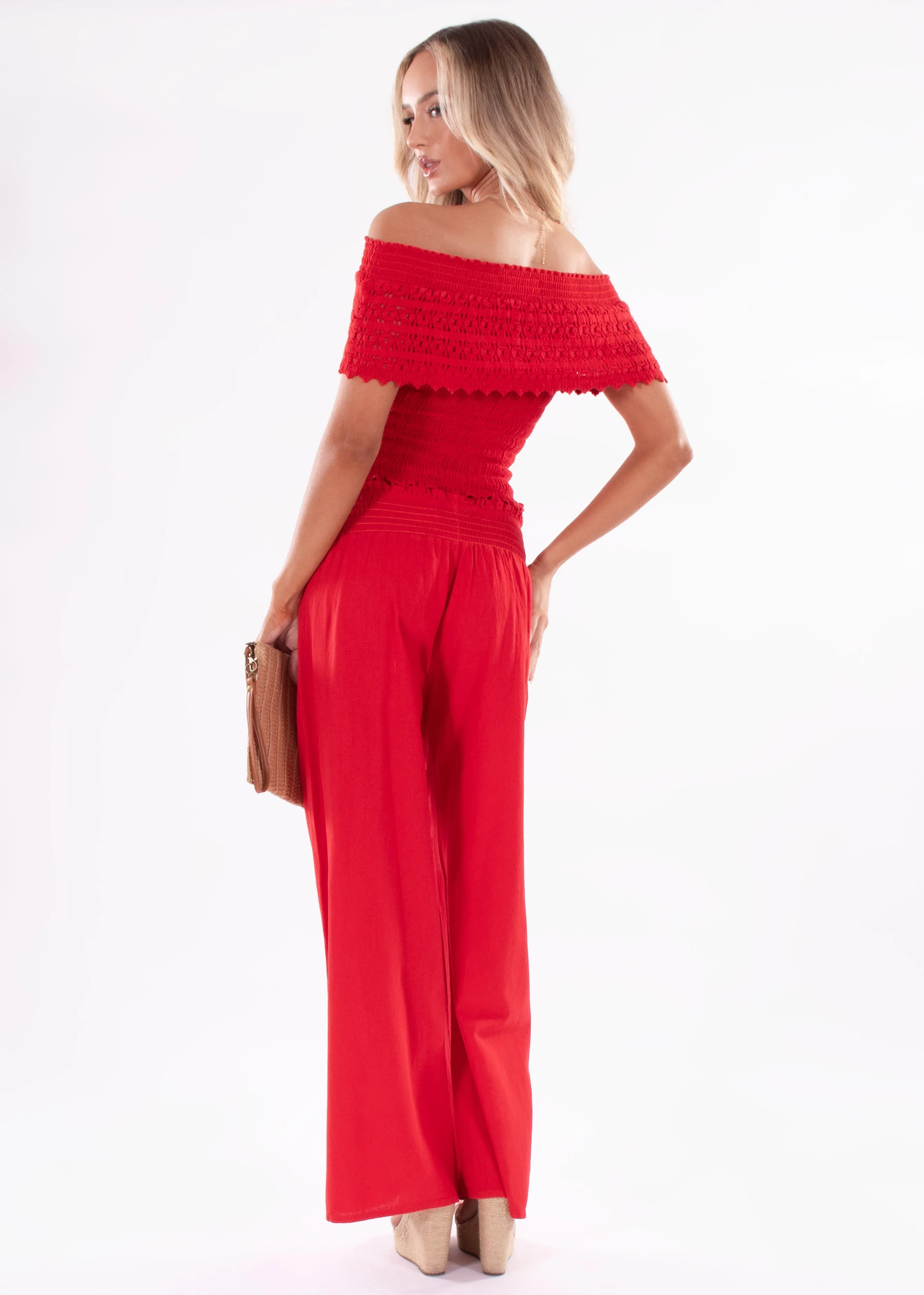 'Ximena' Wide Leg Pants