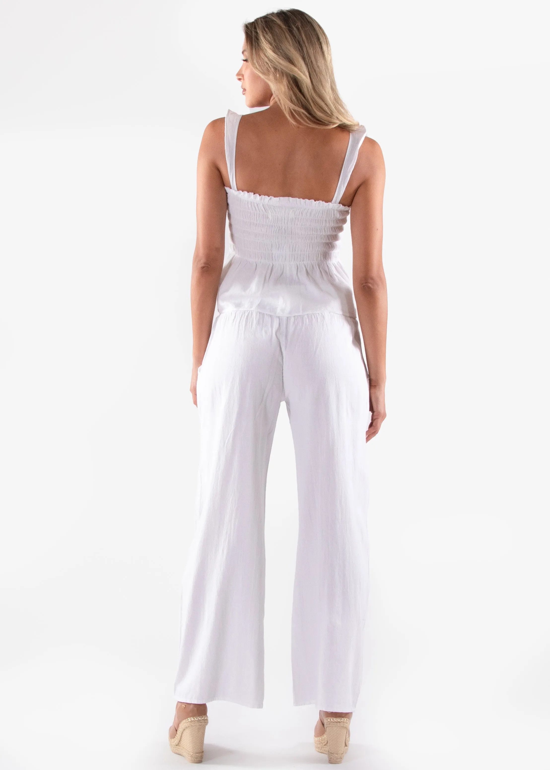 'Ximena' Wide Leg Pants