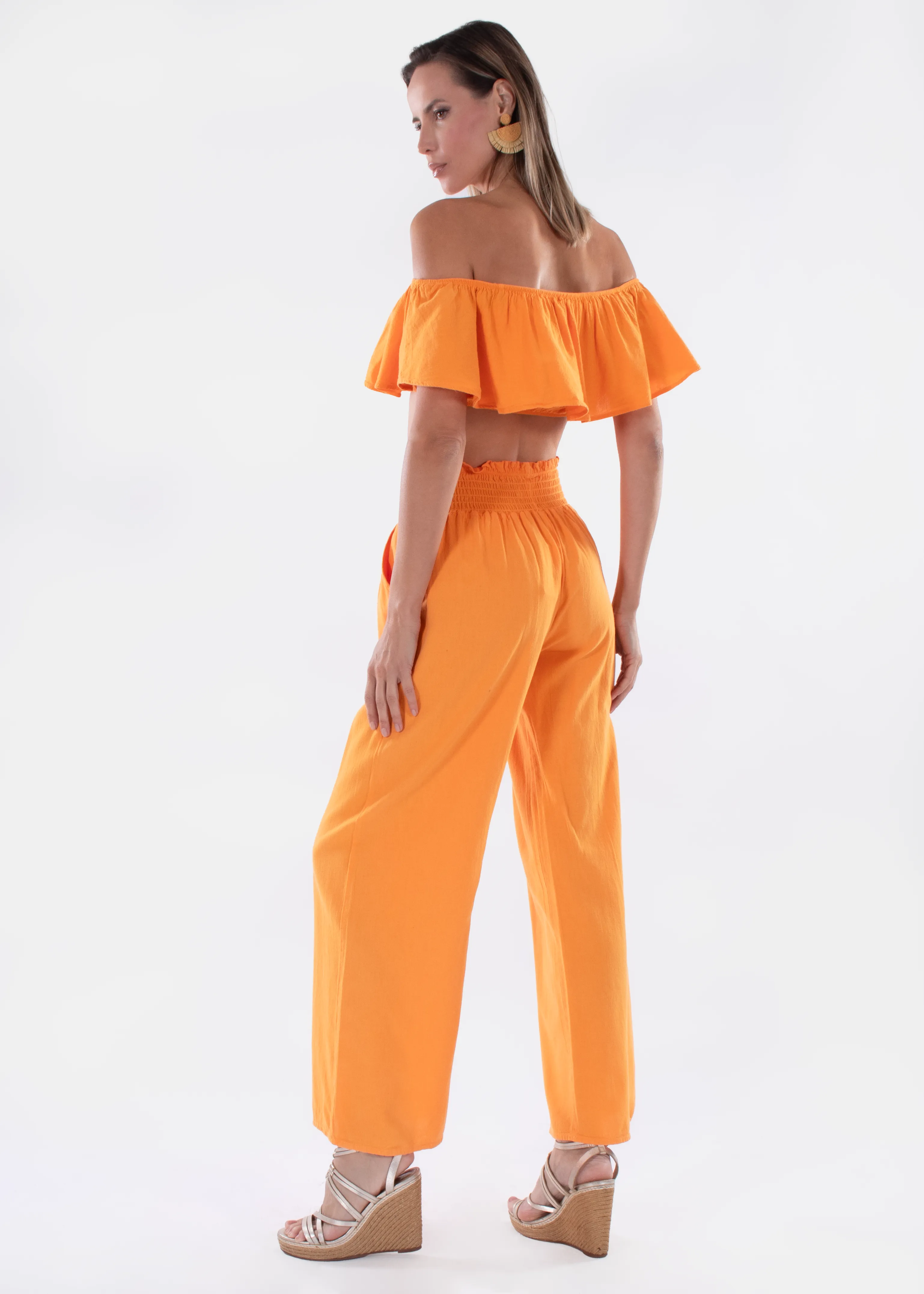 'Ximena' Wide Leg Pants