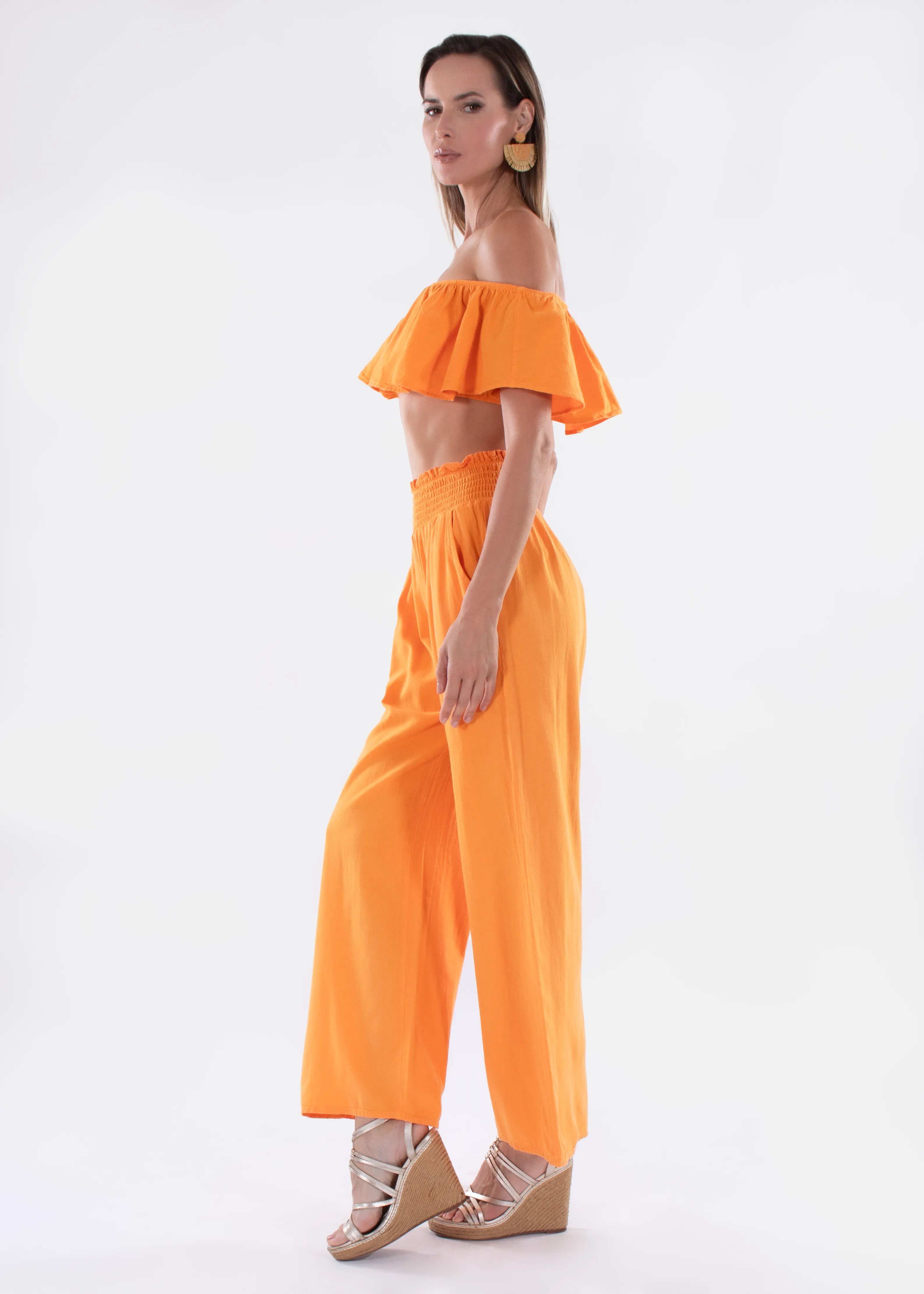 'Ximena' Wide Leg Pants