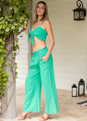'Ximena' Wide Leg Pants