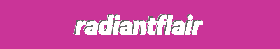 RadiantFlair - Bold Presence, Showy Styles, and Elegant Clarity
